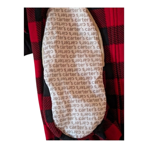 Carter's Reindeer Footed PJs - The Coziest Thing on Earth! Sz 12 Youth - Picture 7 of 8